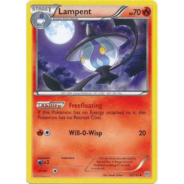 Lampent - 22/135 - Uncommon