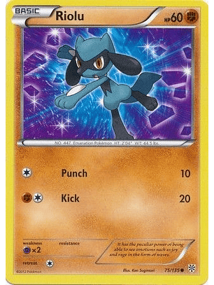 Riolu - 75/135 - Common