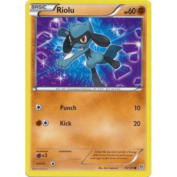 Riolu - 75/135 - Common