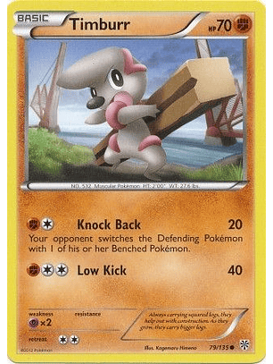 Timburr - 79/135 - Common