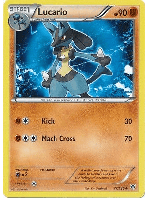 Lucario - 77/135 - Uncommon