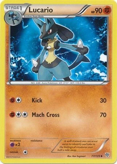 Lucario - 77/135 - Uncommon