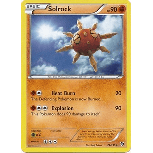 Solrock - 74/135 - Uncommon