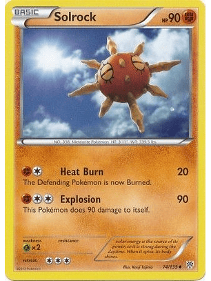 Solrock - 74/135 - Uncommon