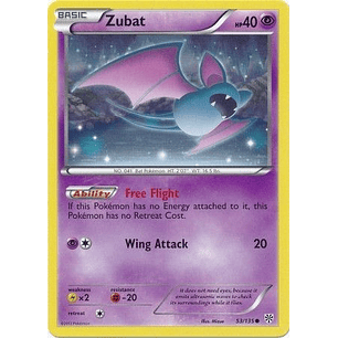 Zubat - 53/135 - Common