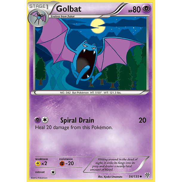 Golbat - 54/135 - Uncommon