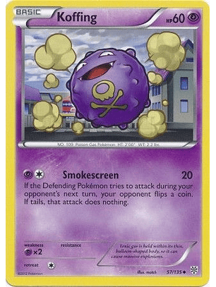 Koffing - 57/135 - Uncommon - PLS