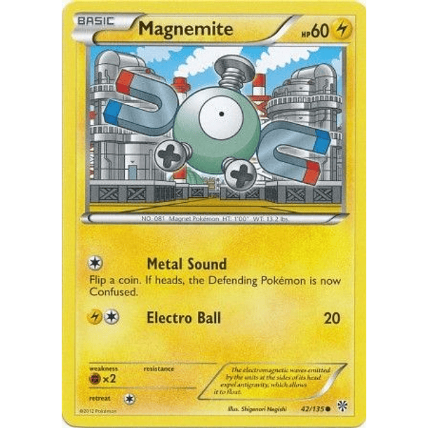 Magnemite - 42/135 - Common