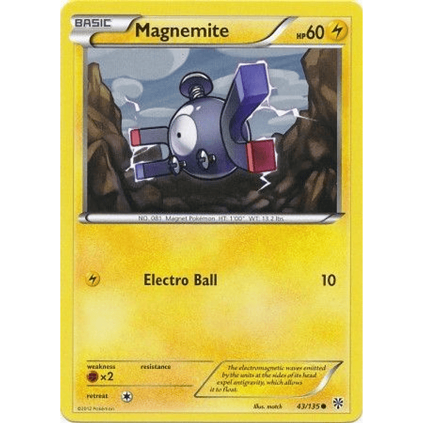 Magnemite - 43/135 - Common