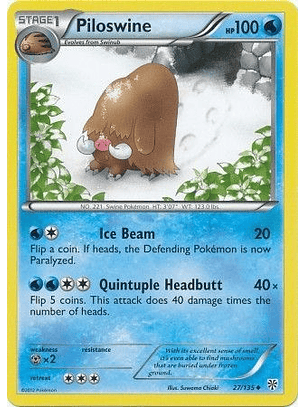 Piloswine - 27/135 - Uncommon