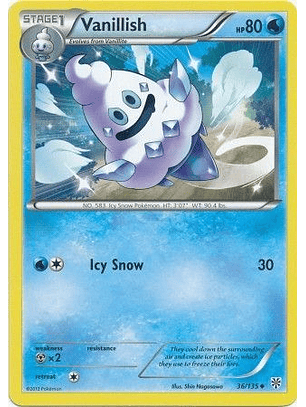 Vanillish - 36/135 - Uncommon