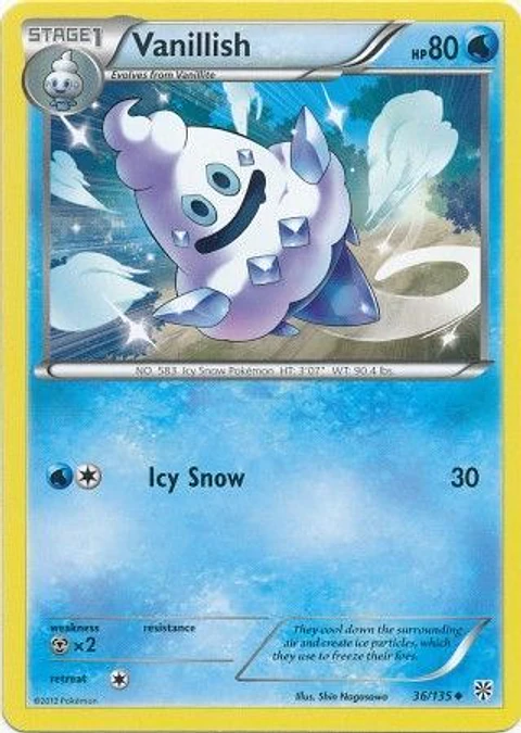 Vanillish - 36/135 - Uncommon