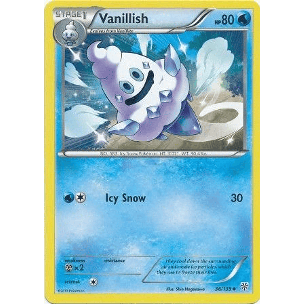 Vanillish - 36/135 - Uncommon