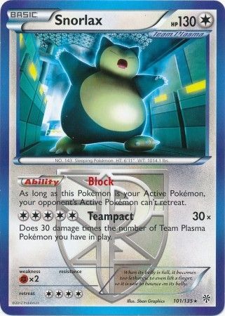 Snorlax - 101/135 - Rare 1