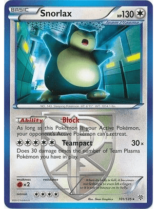 Snorlax - 101/135 - Rare
