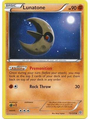 Lunatone - 73/135 - Uncommon