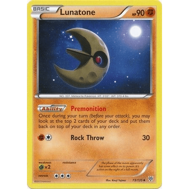 Lunatone - 73/135 - Uncommon