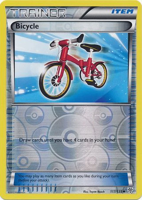 Bicycle - 117/135 - Uncommon Reverse Holo