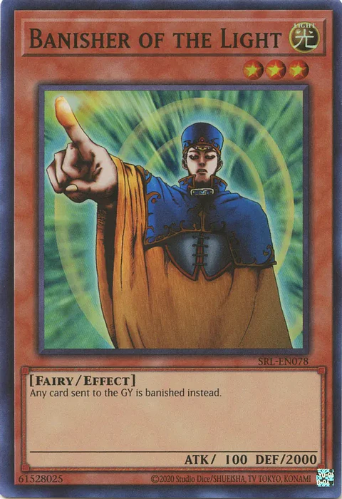 Banisher of the Light - SRL-EN078 - Super Rare Unlimited (25th Reprint)