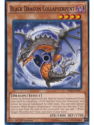 Black Dragon Collapserpent - SR02-EN017 - Common