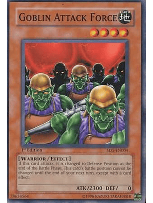 Goblin Attack Force - SD5-EN004 - Common 1st Edition
