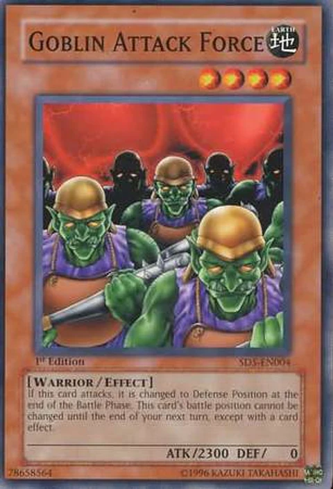 Goblin Attack Force - SD5-EN004 - Common 1st Edition