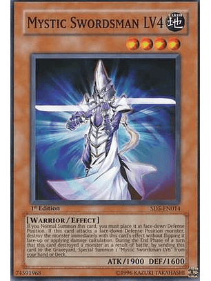 Mystic Swordsman LV4 - SD5-EN014 - Common