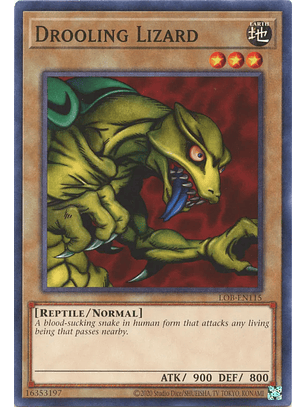 Drooling Lizard - LOB-EN115 - Common Unlimited (25th Reprint)