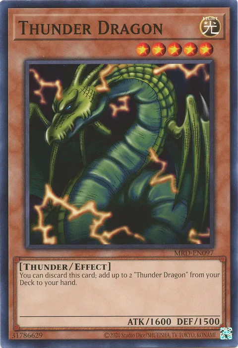 Thunder Dragon - MRD-EN097 - Common Unlimited (25th Reprint)