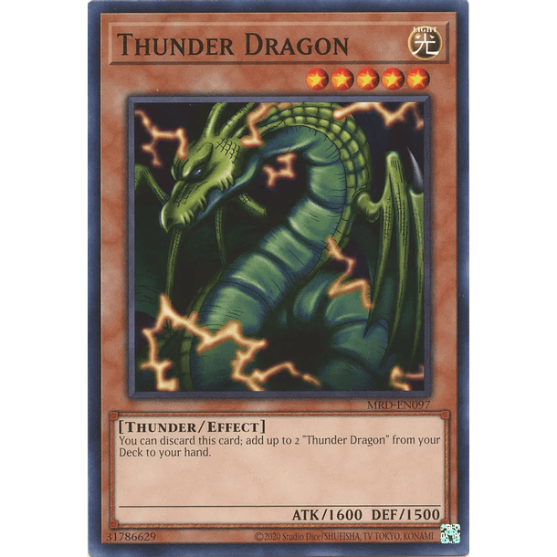 Thunder Dragon - MRD-EN097 - Common Unlimited (25th Reprint)