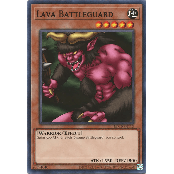 Lava Battleguard - MRD-EN115 - Common Unlimited (25th Reprint)