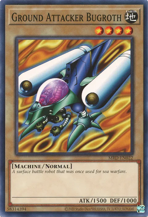 Ground Attacker Bugroth - MRD-EN022 - Common Unlimited (25th Reprint)