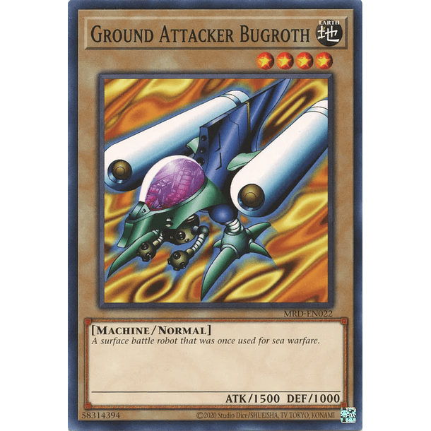 Ground Attacker Bugroth - MRD-EN022 - Common Unlimited (25th Reprint)