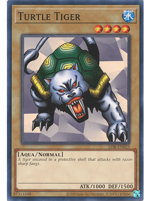 Turtle Tiger - LOB-EN023 - Common Unlimited (25th Reprint)