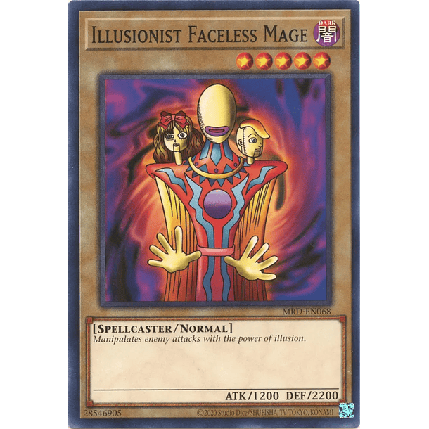 Illusionist Faceless Mage - MRD-EN068 - Common Unlimited (25th Reprint)