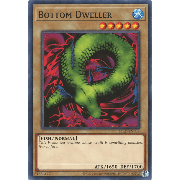Bottom Dweller - MRD-EN039 - Common Unlimited (25th Reprint)