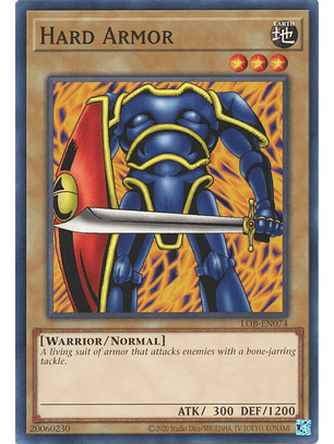 Hard Armor - LOB-EN074 - Common Unlimited (25th Reprint)