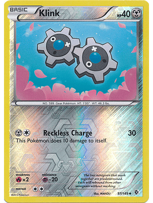 Klink - 97/149 - Uncommon Reverse Holo