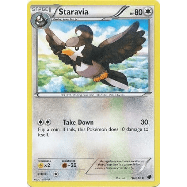 Staravia - 96/116 - Uncommon