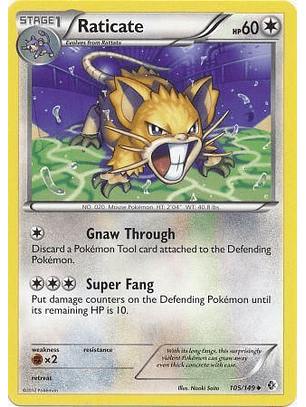 Raticate - 105/149 - Uncommon