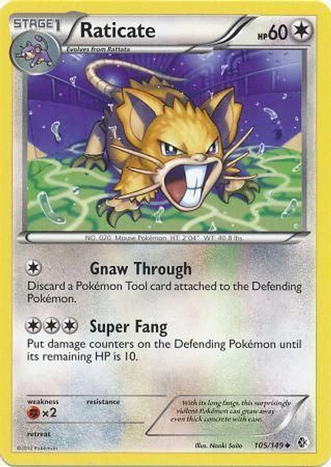 Raticate - 105/149 - Uncommon