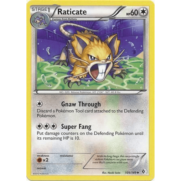 Raticate - 105/149 - Uncommon