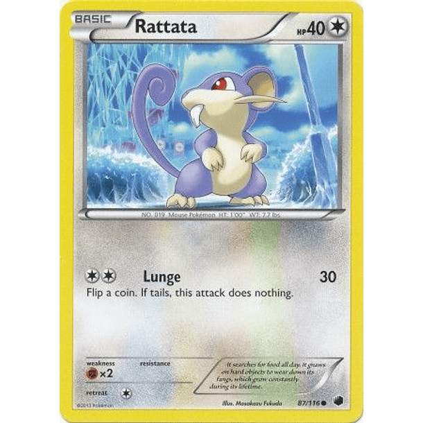 Rattata - 87/116 - Common