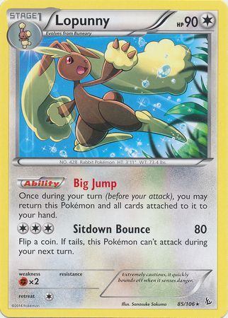 Lopunny - 85/106 - Rare 1