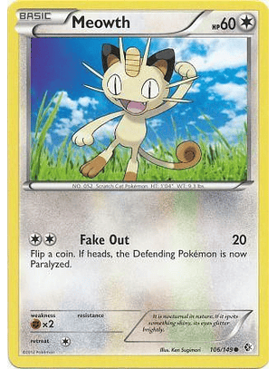 Meowth - 106/149 - Common