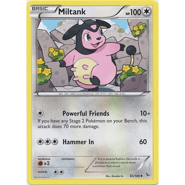 Miltank - 83/106 - Uncommon