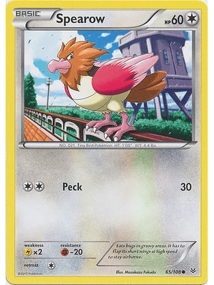 Spearow - 65/108 - Common
