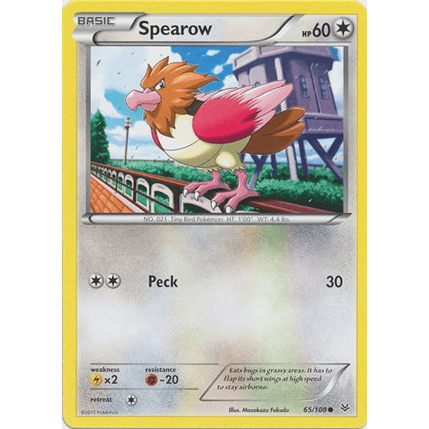 Spearow - 65/108 - Common