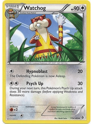 Watchog - 119/149 - Uncommon