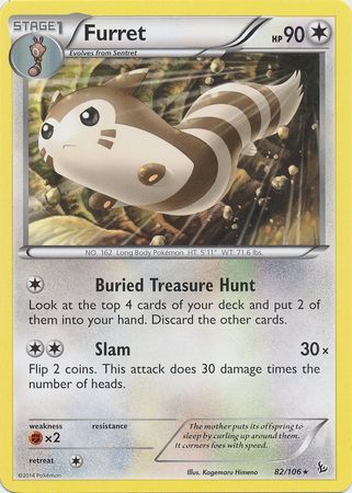 Furret - 82/106 - Rare 1